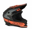 MX helmet YOKO SCRAMBLE matte black / orange XXL