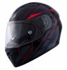 Helmet SHIRO SH-600 Elite matt black / red M