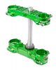 Triple clamp X-TRIG 40301007 ROCS TECH Green