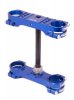 Triple clamp X-TRIG 40704001 ROCS TECH Blue