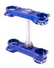 Triple clamp X-TRIG 40705002 ROCS TECH Blue