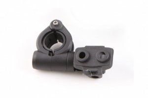 Clamp + Support for auxiliary lights PUIG black
