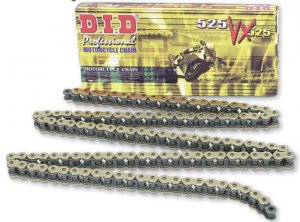 VX series X-Ring chain D.I.D Chain 525VX3 108 L Gold/Black