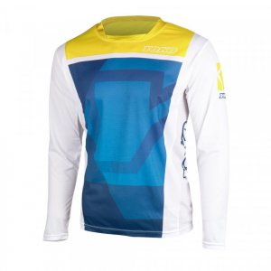 MX jersey YOKO KISA blue / yellow XXXL