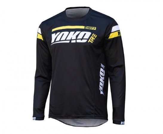 MX jersey YOKO TRE black/yellow XXL