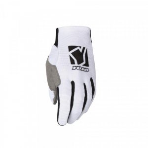 MX gloves YOKO SCRAMBLE white / black M (8)