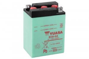 Conventional 6V battery NO ACID YUASA