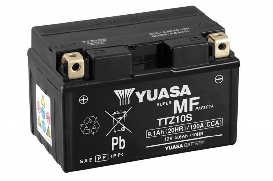 Factory activated battery YUASA TTZ10S