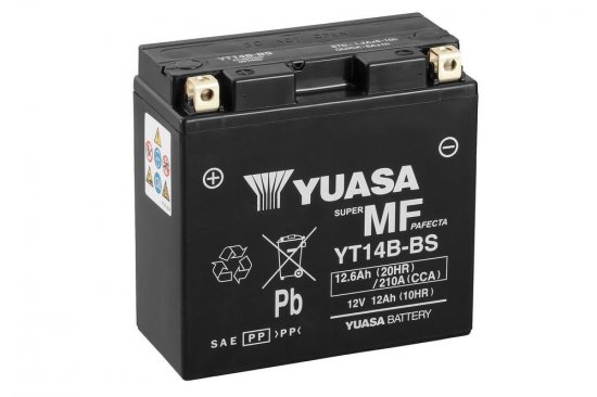 Maintenance free battery YUASA YT14B-BS
