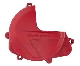 Clutch cover protector POLISPORT PERFORMANCE red CR 04