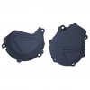 Clutch and ignition cover protector kit POLISPORT 90993 Blue