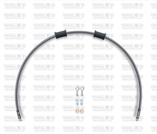 Rear brake hose kit Venhill APR-10002RS POWERHOSEPLUS (1 hose in kit) Clear hoses, stainless steel fittings