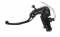 Clutch master cylinder ready to brake ACCOSSATO 16x18 with black folding lever (nut + lever)