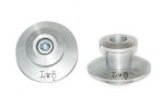 Aluminium bobbins LV8 E201/10100A DIAVOL M10x1,50 silver