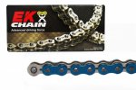 Premium QX-Ring chain EK 520 SRX2 480 L reel Metallic Blue