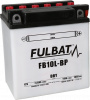 Conventional battery (incl.acid pack) FULBAT FB10L-BP  (YB10L-BP) Acid pack included