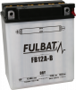 Conventional battery (incl.acid pack) FULBAT FB12A-B  (YB12A-B) Acid pack included