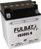 Conventional battery (incl.acid pack) FULBAT FB30CL-B  (YB30CL-B) Acid pack included
