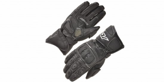 Gloves AYRTON FORMER black S for KAWASAKI ZZR 1400