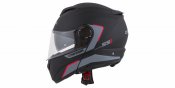 Full face helmet CASSIDA COMPRESS 2.0 REFRACTION matt black / grey / red M