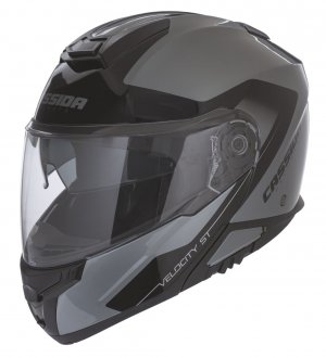 Full face helmet CASSIDA VELOCITY ST 2.1 titanium silver / black L