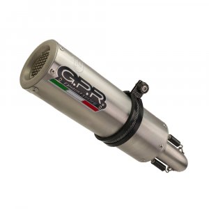 Full exhaust system GPR M3 Brushed Stainless steel including removable db killer and catalyst