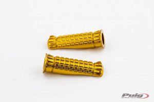 Footpegs without adapters PUIG R-FIGHTER gold