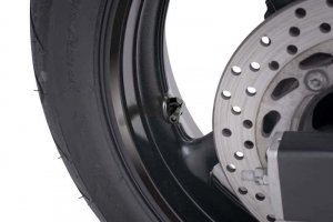 Valves for tubeless wheels PUIG black D 8,3mm