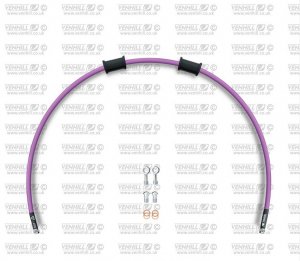 Rear brake hose kit Venhill APR-10002R-PU POWERHOSEPLUS (1 hose in kit) Purple hoses, chromed fittings