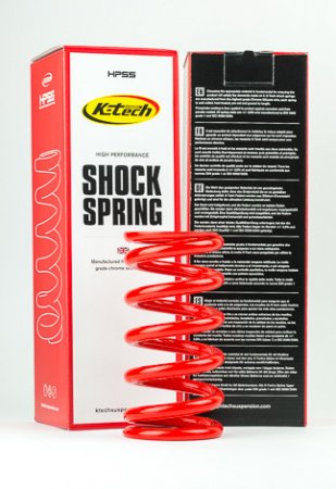 Shock spring K-TECH 55N Red for YAMAHA YZ 450 F (2003-2009)