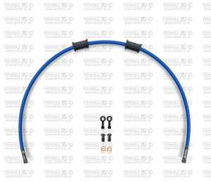 Rear brake hose kit Venhill APR-0001RB-SB POWERHOSEPLUS (1 hose in kit) Solid blue hoses, black fittings