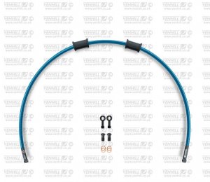 Rear brake hose kit Venhill APR-10002RB-TB POWERHOSEPLUS (1 hose in kit) Translucent blue hoses, black fittings