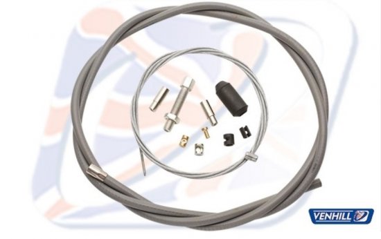 Universal clutch cable kit Venhill U01-1-100-GY 1,35m Grey