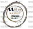 Universal throttle cable kit Venhill U01-4-100-GY 1,35m (2 stroke) Grey