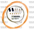 Universal throttle cable kit Venhill U01-4-100-OR 1,35m (2 stroke) Orange