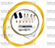 Universal throttle cable kit Venhill U01-4-100-YE 1,35m (2 stroke) Yellow