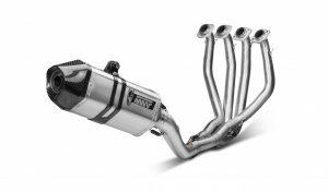 Full exhaust system 4x2x1 MIVV SPEED EDGE Stainless Steel / Carbon Cap